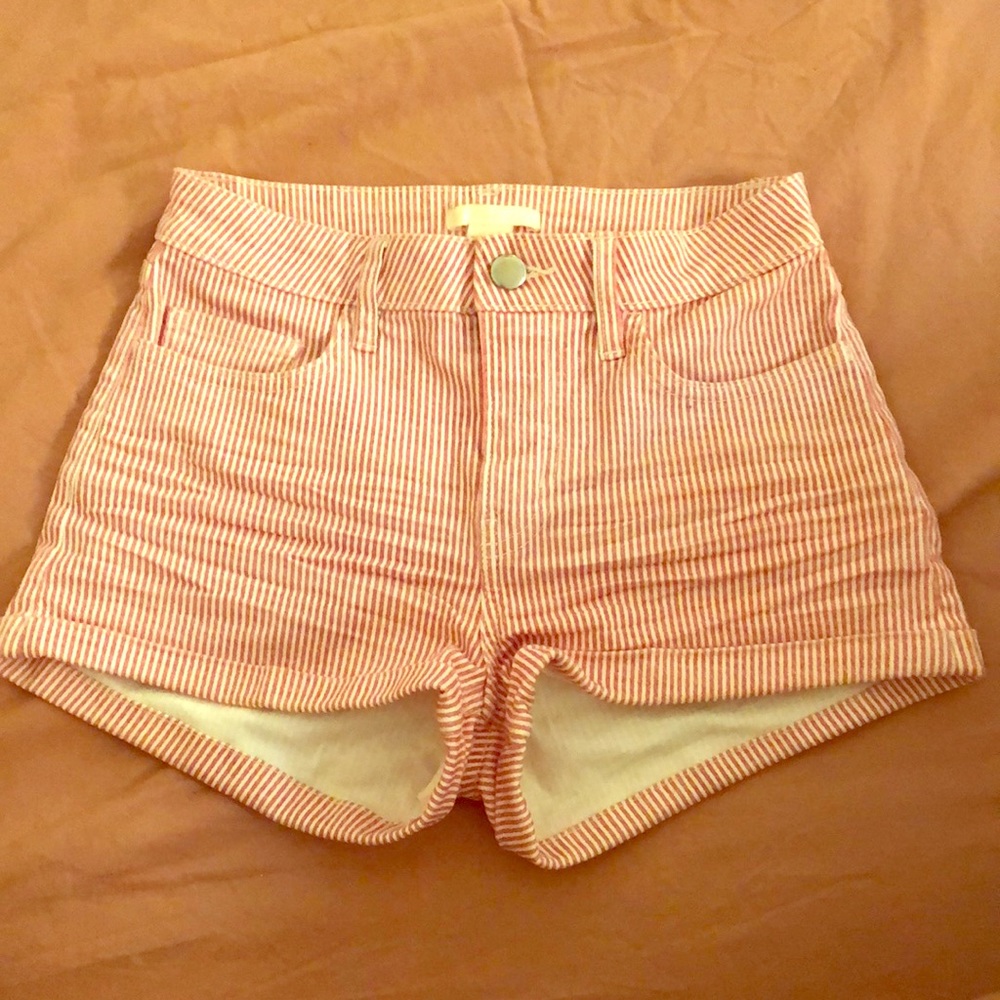 5/$25 Red Stripped Shorts